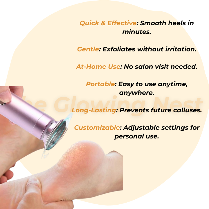 Electric Soft Heel Calus Remover