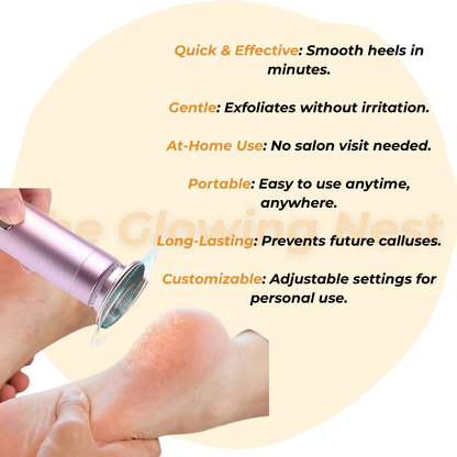 Electric Soft Heel Calus Remover